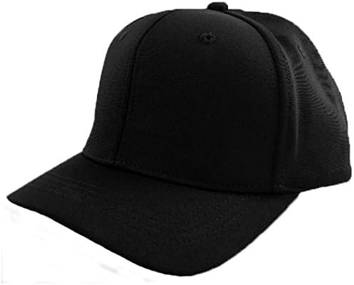 Smitty | HT-308 | 8 Stitch Flex Fit Aumpire Hat | סופטבול בייסבול | בחירה שחורה או חיל הים | הבחירה של השופט!
